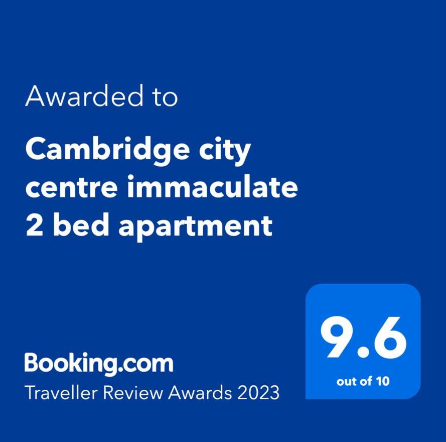 Cambridge City Centre Immaculate 1 Bed Apartment المظهر الخارجي الصورة